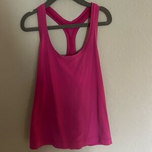 lululemon athletica Hot Pink Racerback Tank Top